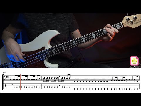 Видео: Ария - Колизей Bass Cover | Табы & Ноты (Стандартный строй)