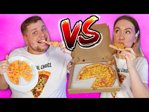Видео: ОБЫЧНАЯ Еда против МАРМЕЛАДА ЧЕЛЛЕНДЖ! Real Food vs Gummy Food Challenge!