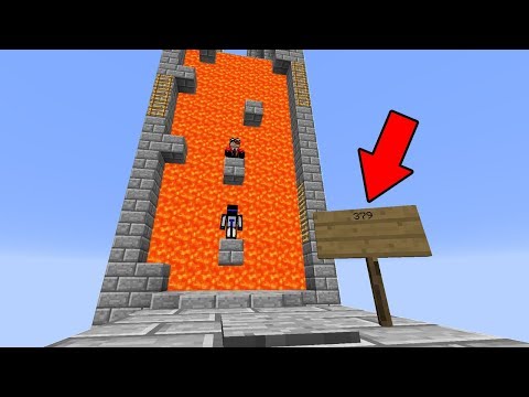 Видео: УРОВЕНЬ С ЛАВОВОЙ СТЕНОЙ, ПРОСТОЙ? САМАЯ ДЛИННАЯ КАРТА В МАЙНКРАФТЕ - Longest Parkour №9