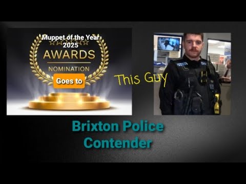 Видео: Претендент на звание «Маппет года» от полиции Брикстона... Давайте начнем с самого начала #полици...