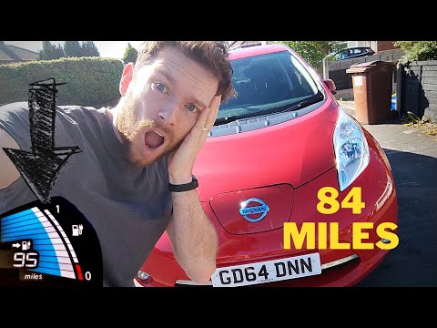 Видео: Увеличьте запас хода с помощью б/у Leaf. За рулём Nissan Leaf 2015 года.