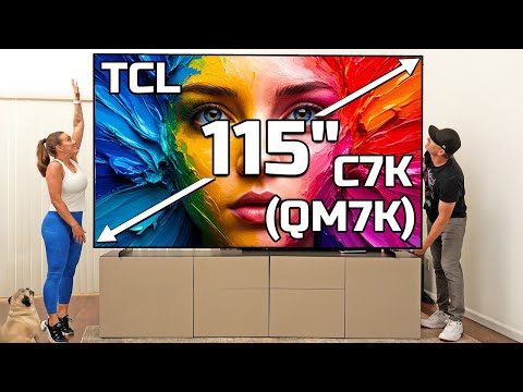 Видео: Новый 115" miniLED телевизор TCL C7K(QM7K) | ABOUT TECH