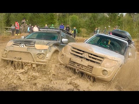 Видео: ТАКОГО ещё НЕ БЫЛО ПСИХИ ПОСПОРИЛИ с внедорожниками на бездорожье TANK 300 не приехал