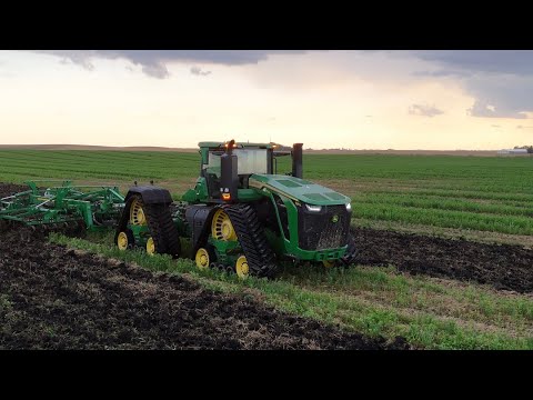 Видео: Время обработки почвы с помощью John Deere 9RX 770!!