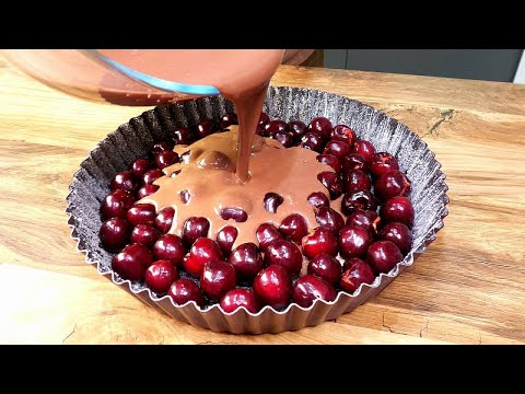 Видео: Как приготовить КЛАФУТИ с вишней (черешней) — Французский пирог, в который невозможно не влюбиться.