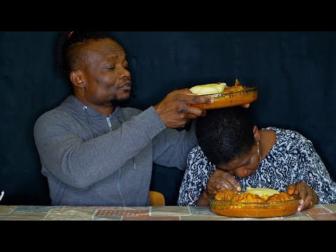 Видео: Суп фуфу с перцем, индейкой и скумбрией. Африканская кухня. Мукбанг. ASMR MOUTHSOUND.