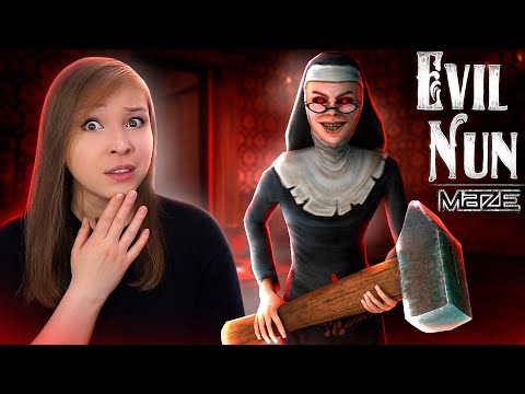 Видео: ЛАБИРИНТ С МОНАШКОЙ! [Прохождение Evil Nun Maze: Бесконечный побег] №1
