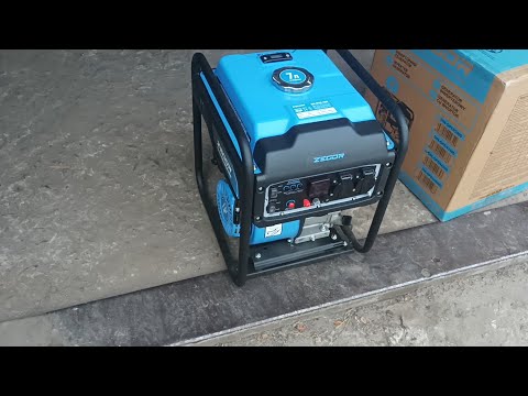 Видео: Замена обычного генератора на инверторный ZEGOR 4500.