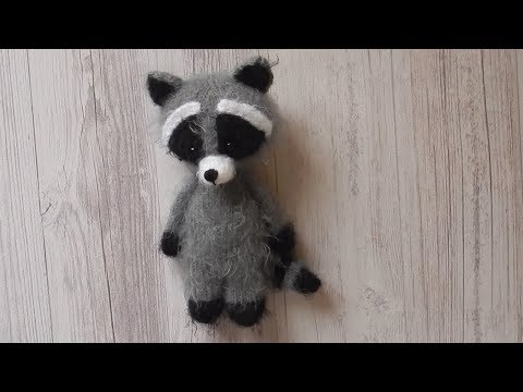 Видео: Енот спицами | Часть 1 | Подробный мастер-класс