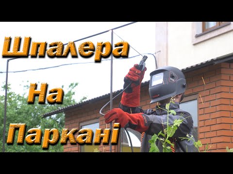 Видео: Шпалера на паркані для винограду. Одноплощинна і двоплощинна виноградна шпалера на огорожі