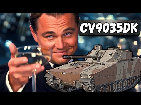 Видео: CV9035 КОЛОТУШКА из ДАНИИ в War Thunder