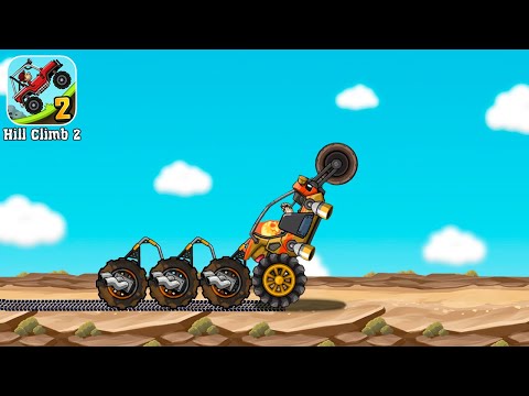 Видео: HCR 2 новое ЧУМОВОЕ командное соревнование - прохождение игры Хилл Климб Рейсинг 2.
