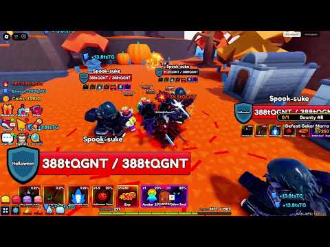 Видео: Роблокс Аниме «Вечный» обновление 22/2 + хэллоуин 3 часть