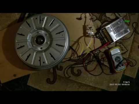 Видео: Инверторный мотор LG (прямой привод) подключение на 24V