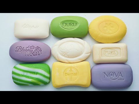 Видео: Cutting dry soap 🧼 Satisfying ASMR video 💤  Резка сухого мыла. Video for sleep