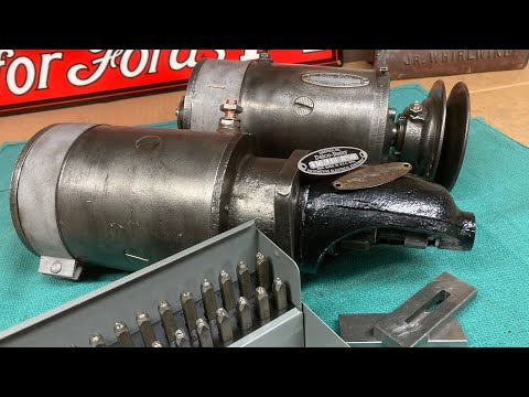 Видео: Восстановление идентификационной бирки стартера/генератора Farmall, установка щёток и окончательн...