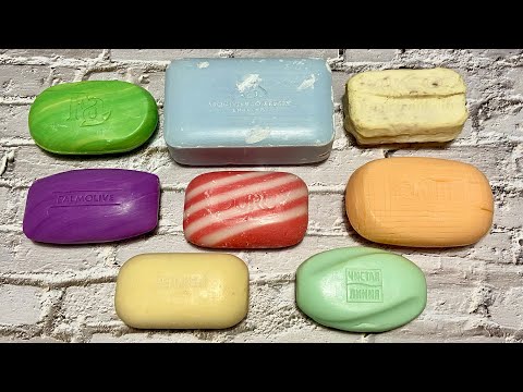 Видео: ASMR Soap/ cutting dry soap/ резка сухого мыла