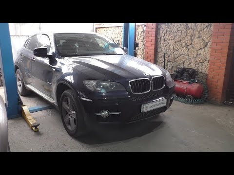 Видео: Замена шкива генератора на обгонную муфту на BMW X6 2011  БМВ X6 3,0 бензин