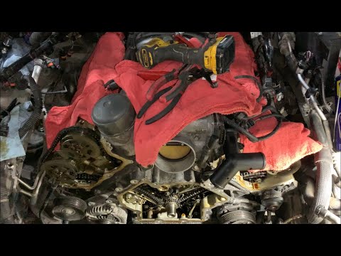 Видео: Ремонт ГРМ Land Rover LR4 5.0 2011 года (часть 1) «Разбираем на части»