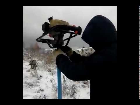 Видео: Работа фундаментного разбуривателя ТИСЭ