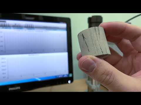 Видео: 06 Измерение абсолютной газопроницаемости | Установка Дарсиметр