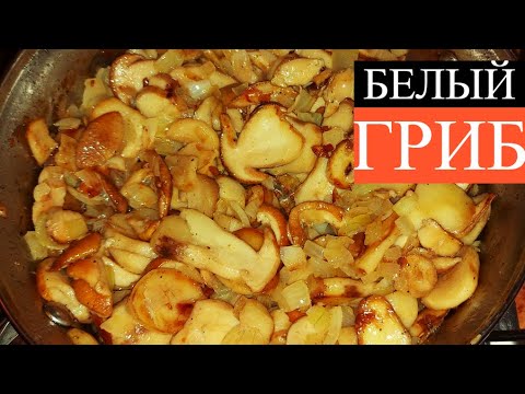 Видео: Жареные БЕЛЫЕ ГРИБЫ с луком. Проверенный рецепт годами