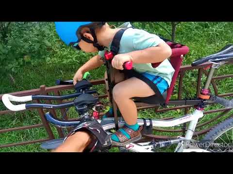 Видео: Детское велокресло Velogruz