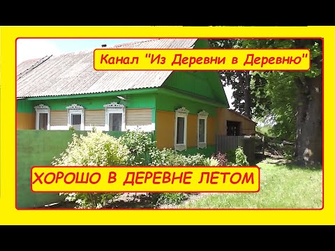 Видео: ХОРОШО В ДЕРЕВНЕ ЛЕТОМ 2020 года. Канал "Из Деревни в Деревню".