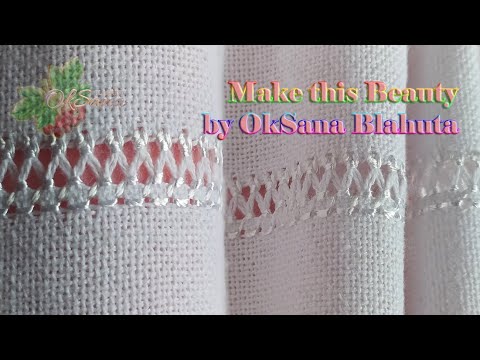 Видео: Сharming Lace Embroidery [subs]