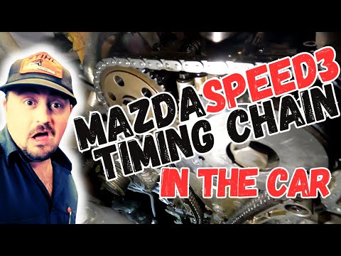 Видео: Как заменить цепь ГРМ Mazda Speed ​​3