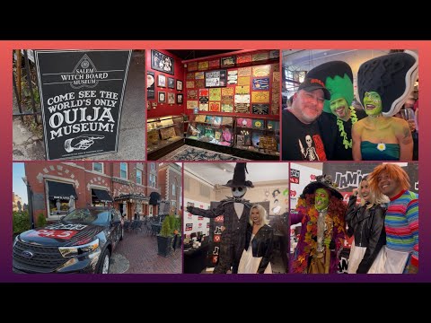 Видео: Музей салемских ведьм, Jam’n 94.5 FM, концерт в Rockafellas, Buskers 2025 -4K- D Tour 387, 24.10....