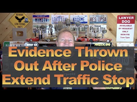 Видео: Доказательства были выброшены после того, как полиция продлила остановку движения