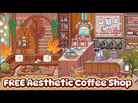 Видео: 🍁БЕСПЛАТНАЯ эстетическая кофейня ☕✨ | Бесплатная сборка в Avatar World 🍂