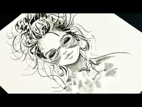 Видео: Момент спокойствия с моей акварельной душой