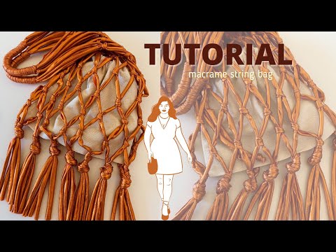 Видео: Авоська, которую хотят все! Макраме для всех