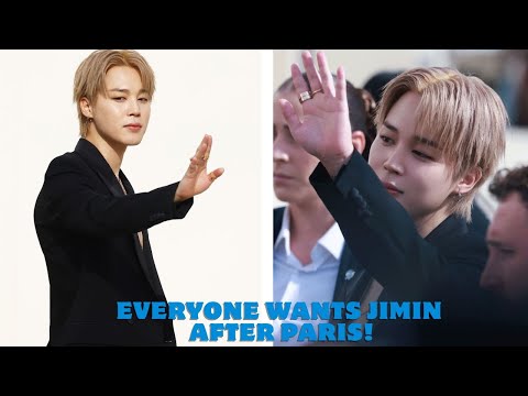 Видео: Эффект Чимина: Мировые бренды сражаются за Чимина из BTS После Его потрясающего появления в Париже!