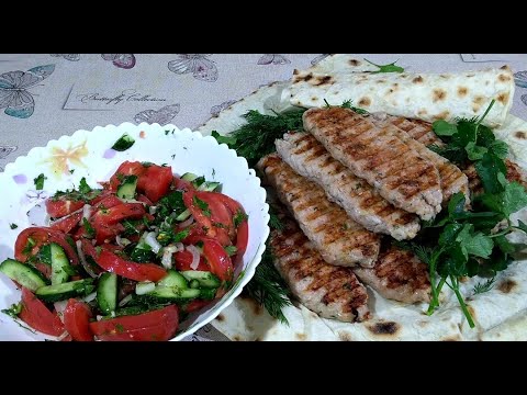 Видео: Люля кебаб из курицы на электро гриле.