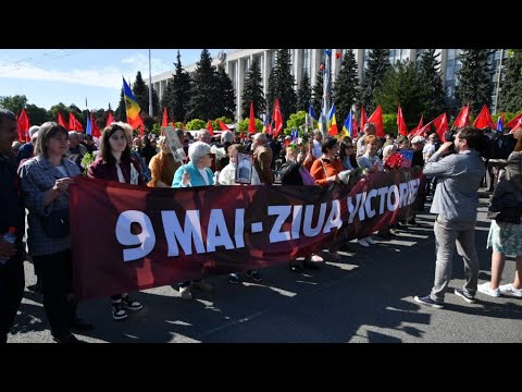 Видео: 9 Мая в Кишинёве Молдова 💥 2024г