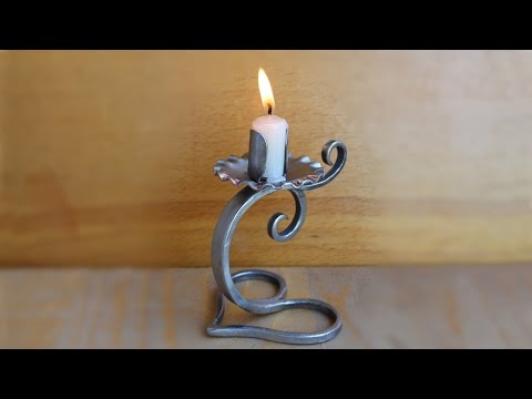 Видео: подсвечник [forging candlestick]