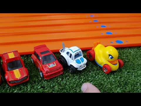 Видео: Крутой Гоночный Чемпионат Hot Wheels Matchbox Majorette Welly. Гонка машинок