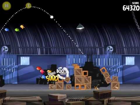 Видео: Angry Birds Rio Прохождение Smugglers` DEN. Уровень 1-13