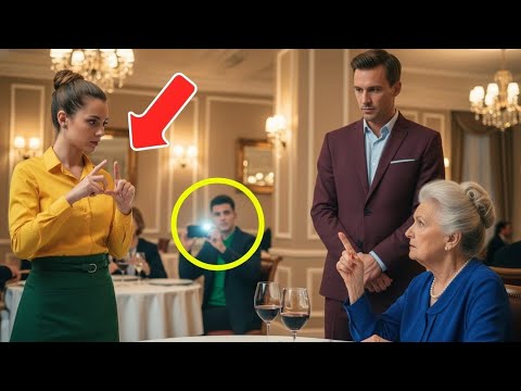 Видео: Скромная официантка поприветствовала ГЛУХУЮ маму миллиардера — её знание языка жестов ОШЕЛОМИЛО всех