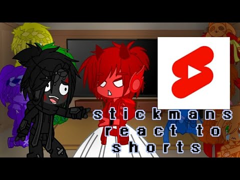 Видео: Stickmans react to shorts (стикмены реагируют на видео+ жизнь перед реакцией)