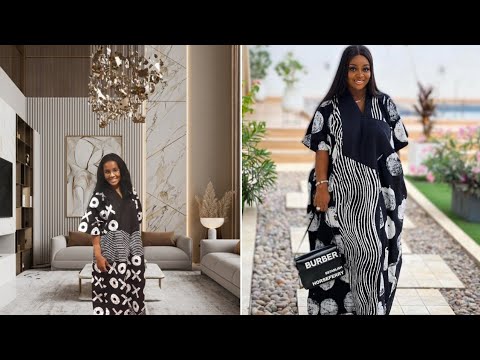 Видео: Как кроить и шить платье-кафтан Бубу с присборенным вырезом