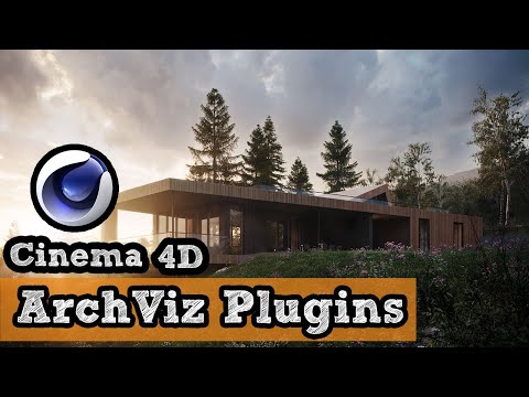Видео: Плагины Cinema 4D для архитектурной визуализации