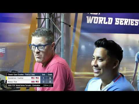 Видео: Б. Муньос/Т. Рю против Т. Спредеман/Э. Хюльтнер - Открытый классический турнир, 1/8 финала - Миро...