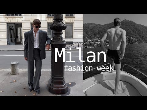 Видео: пьяный влог из Милана / неделя моды / озеро Комо