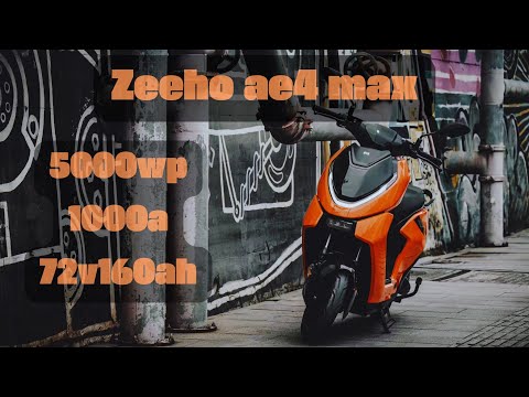 Видео: 0-100 км/ч за ?сек тюнинг электроскутера Zeeho AE4 MAX⚡️⚡️⚡️
