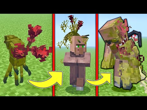 Видео: НОВЫЙ МОД НА ПАРАЗИТОВ В МАЙНКРАФТ Minecraft