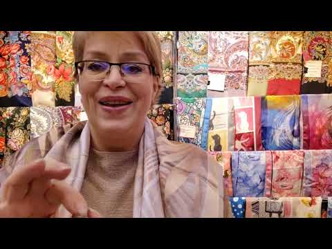 Видео: Аксессуары для платка . Часть 2 💖☺️💖Павловопосадские платки в Минске